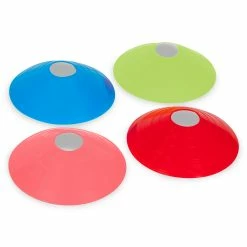 Go Time Gear Soccer Training Cones With Holder - 40-Pack