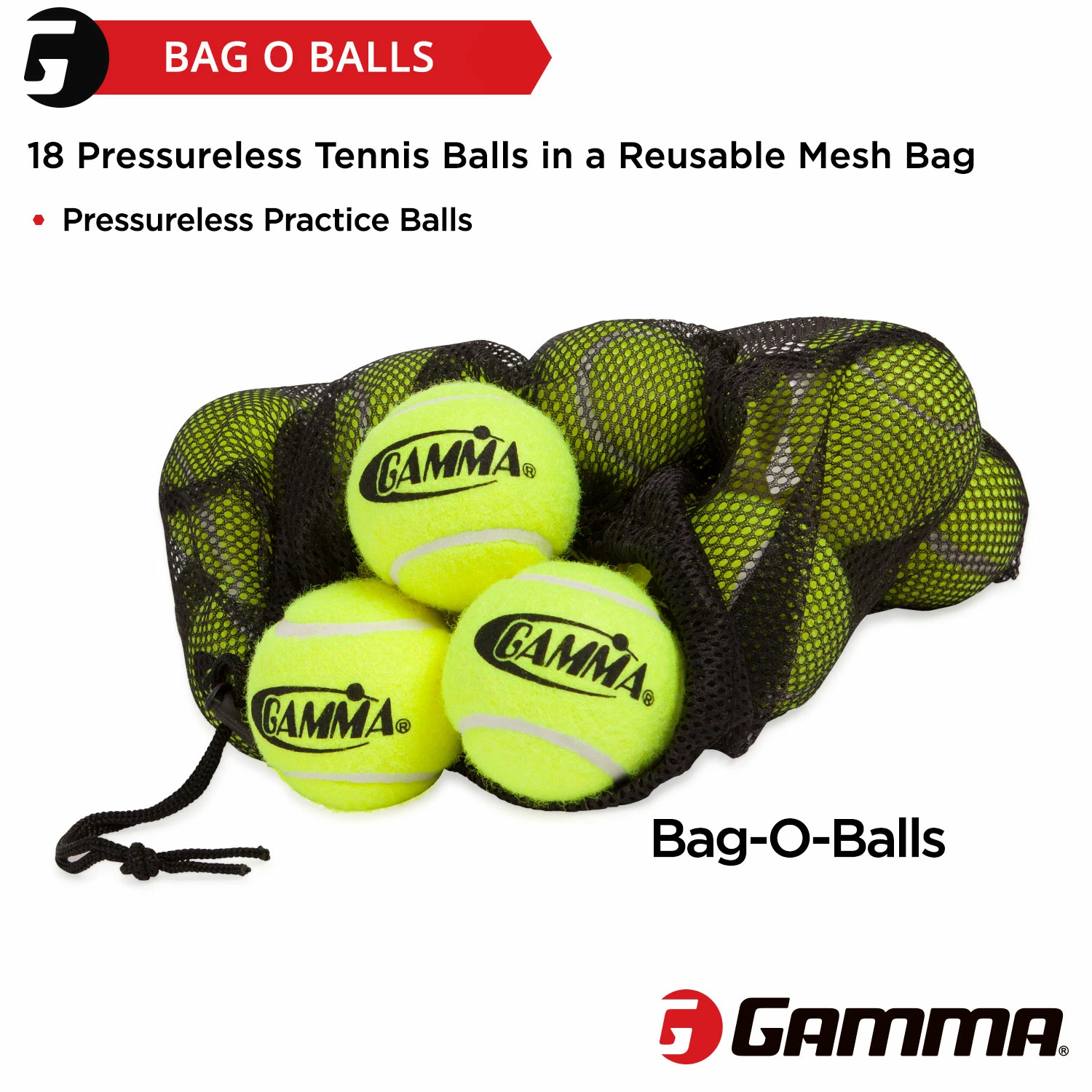 GAMMA Bag-O-Balls - 18-Pack - Image 2